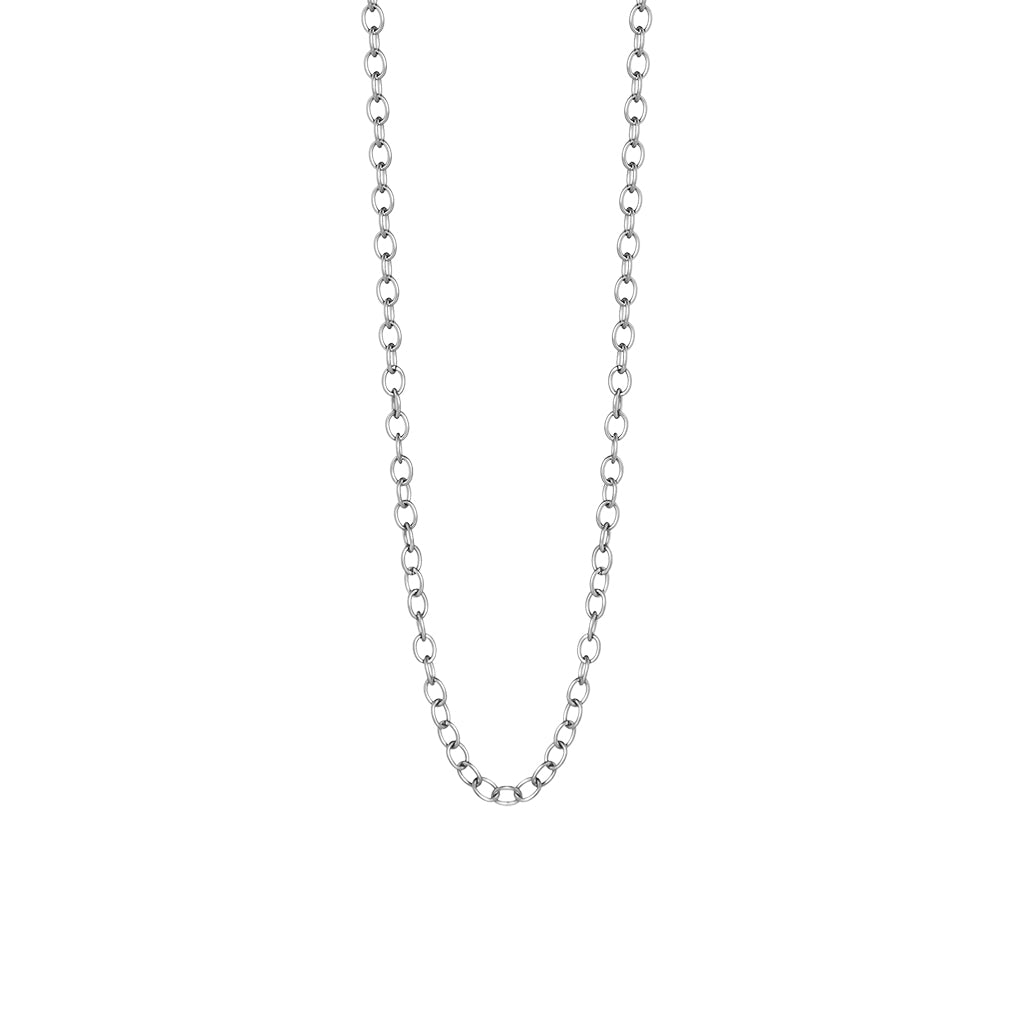 Essentials be Free Halskette matt versilbert – 60 CM