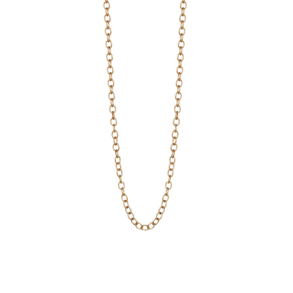 Essentials Be Free Necklace - Matt gold plated - 60 CM