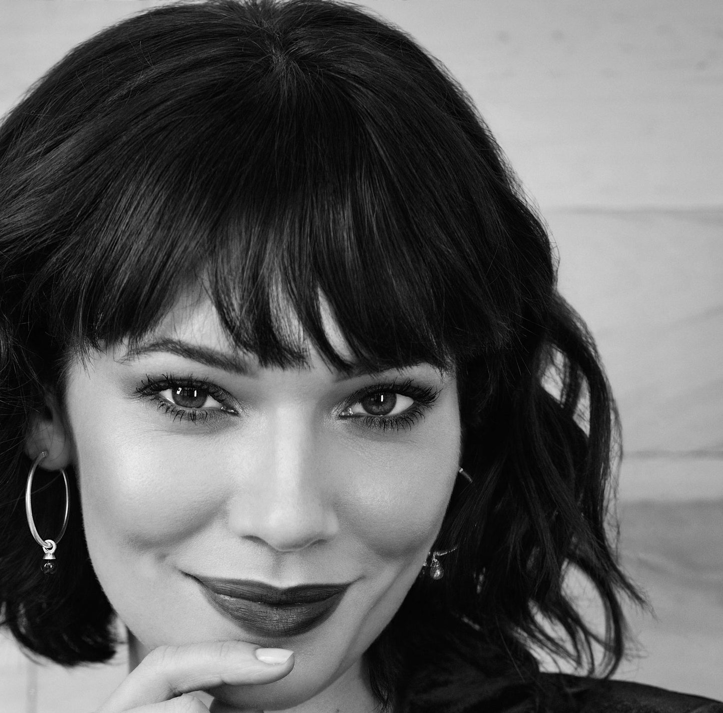 Essentials Be a Star Earrings - Rose Quartz matt silver plated