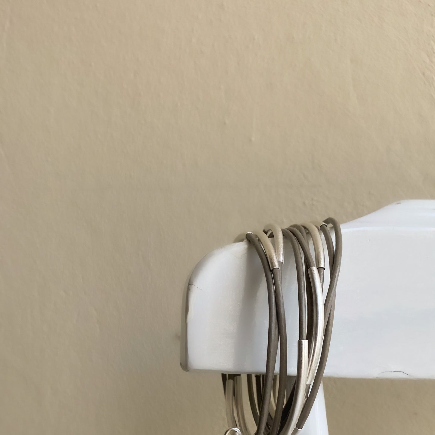 Urban Gypsy Armbänder Aquamarine Mint Leder matt versilbert