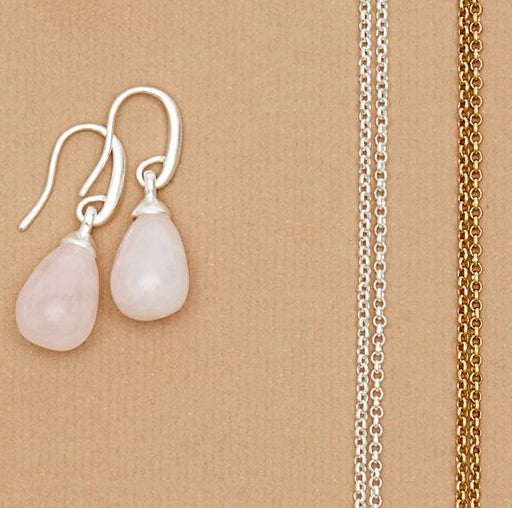 Essentials Classic - Halskette matt vergoldet 90 CM