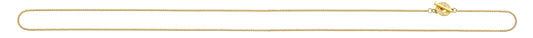 Essentials Venezia Halskette matt vergoldet – 90 CM 