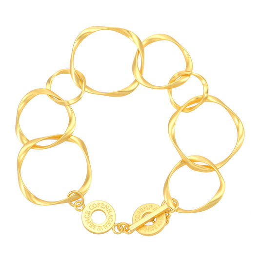 DIVA Armband - Matt vergoldet