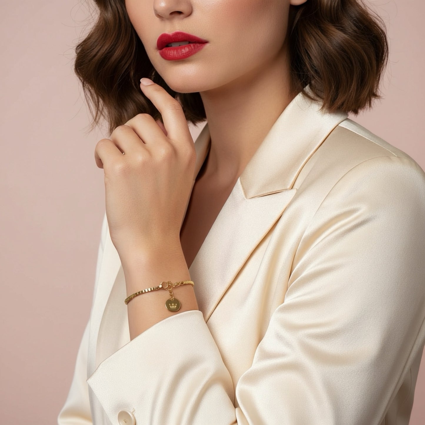 Venezia Armband - Glänzend vergoldet