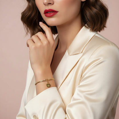 Venezia Armband - Glänzend vergoldet