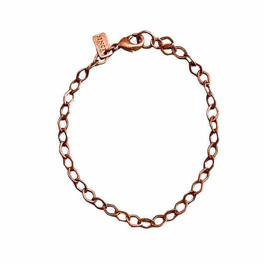Diamond Cut Armband - Matt Roségold vergoldet