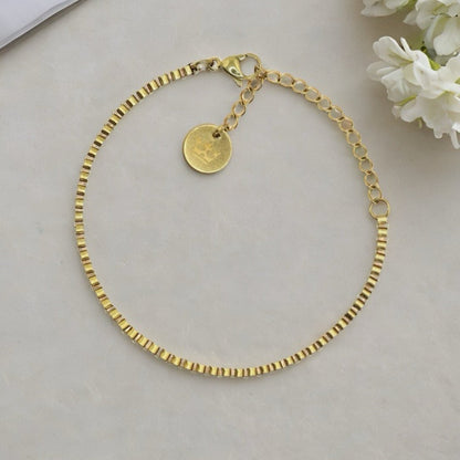 Venezia Armband - Glänzend vergoldet