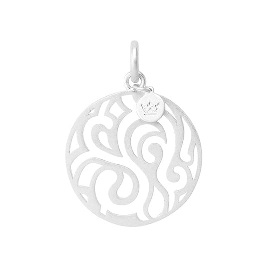 Essentials Freedom Charm matt silver plated