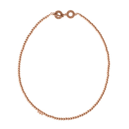 Essentials neue Boho-Halskette matt vergoldet – 46 CM