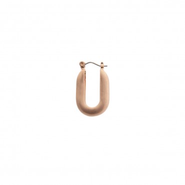 Kallur small hoop earring in rose gold