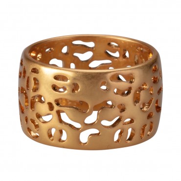 Flora ring in gold 7