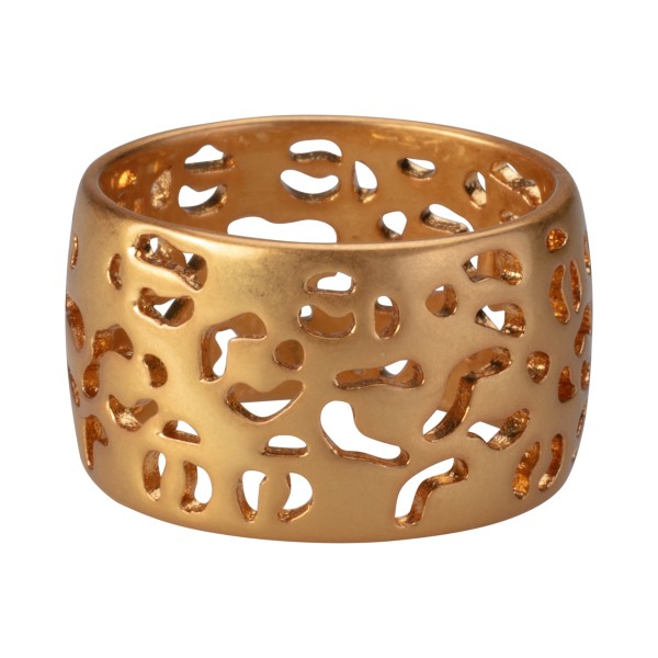 Flora ring in gold 8